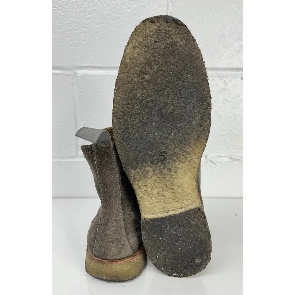 New Republic Mark McNairy Suede Mens US 10 Sonoma Chelsea Boots Crepe Sole Brown